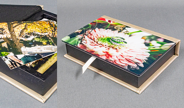 luxury acrylic print box