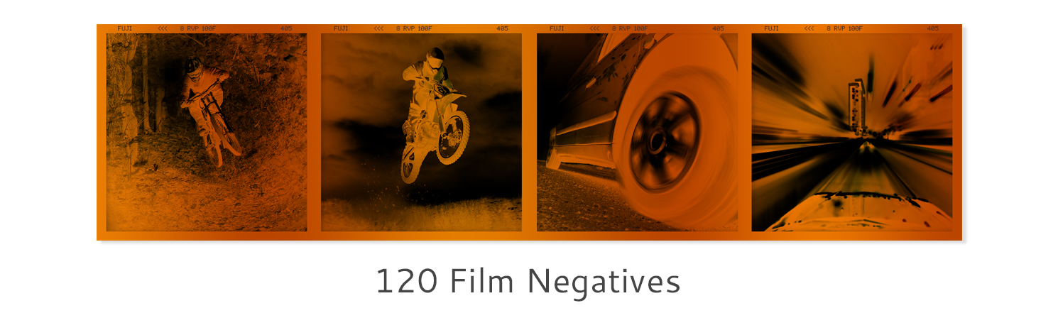 120 Film Negatives