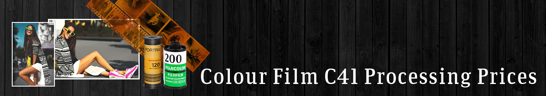 Colour Film Processing Banner
