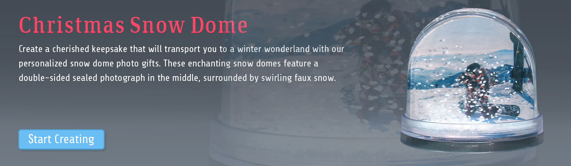 Christmas Snow Dome