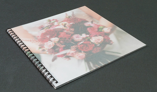 preview ring bound photo book example