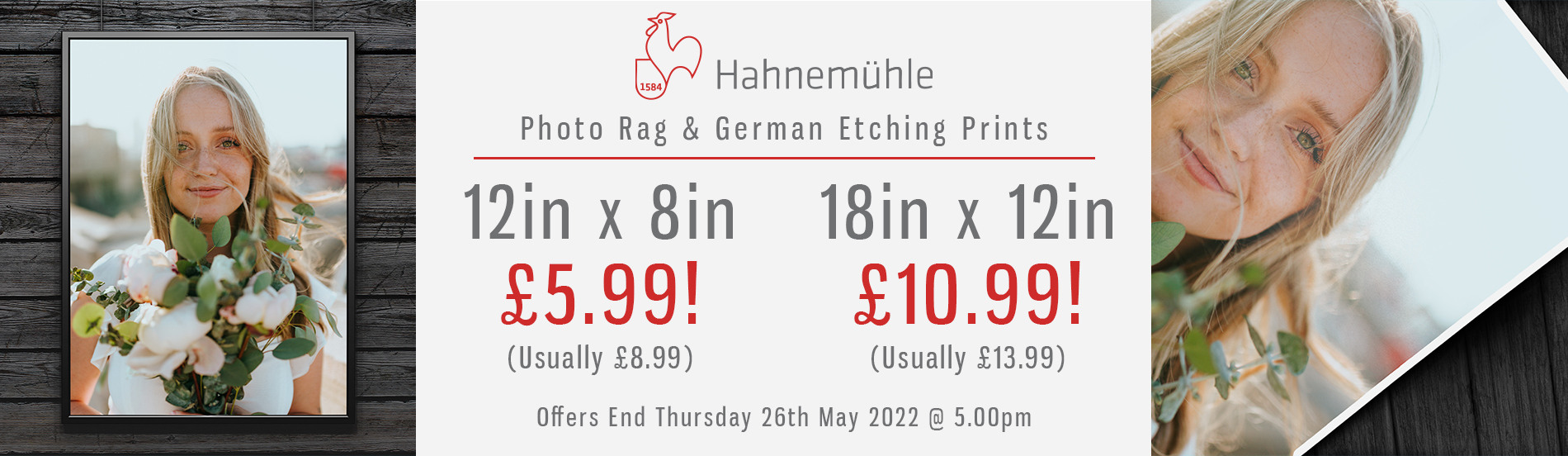hahnemhule fine art prints special offer banner